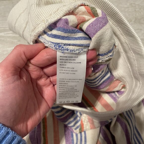 Urban Outfitter Costa Linen Pants Striped - Picture 8 of 10